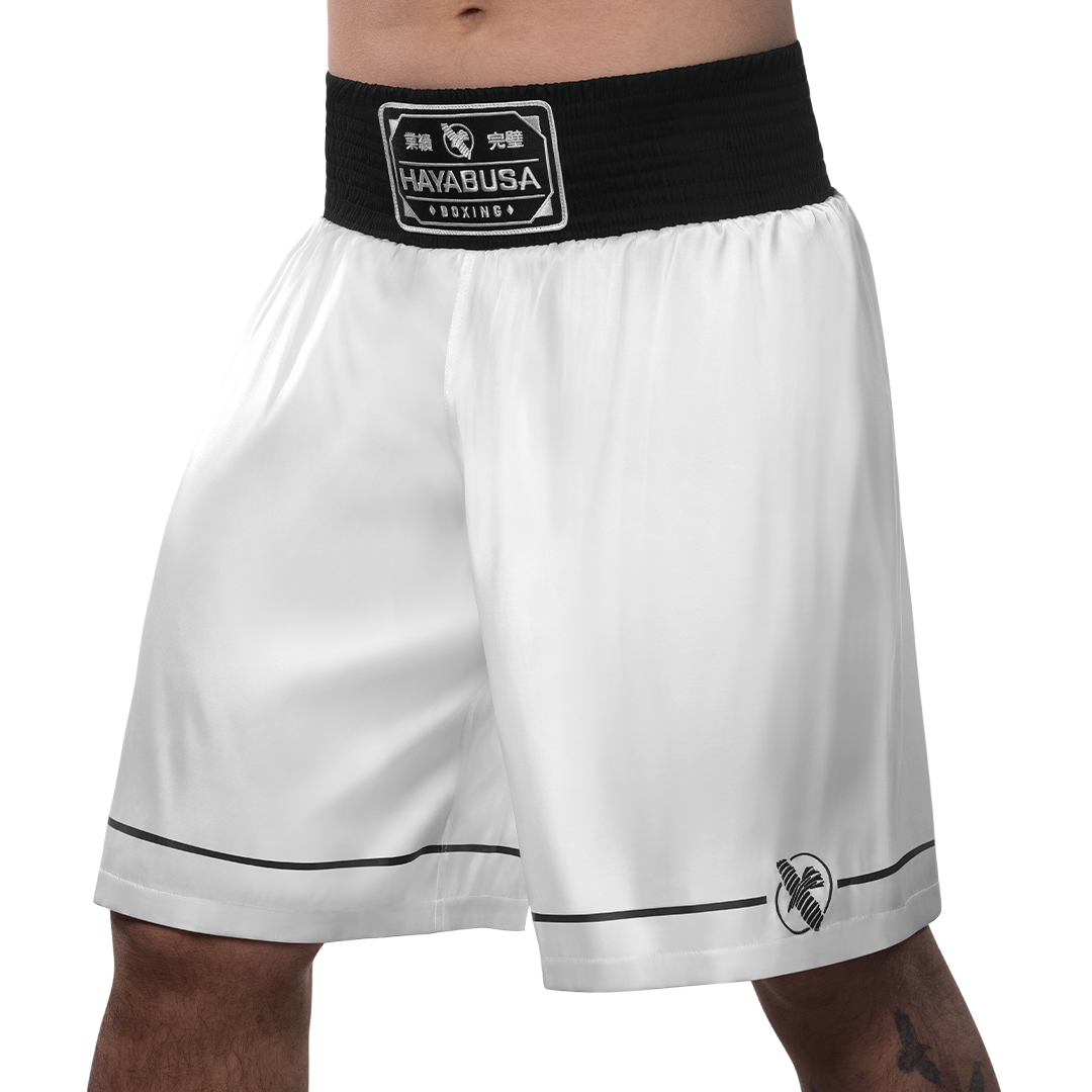 Hayabusa Pro Boxing Shorts | Traditional Boxing Trunks • Hayabusa